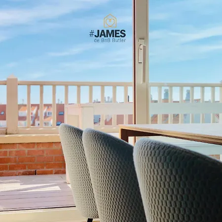 Prachtig Duplex Design Penthouse Met 4 Terrassen * Knokke-Heist