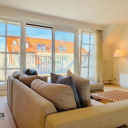 Διαμέρισμα Prachtig Duplex Design Penthouse Met 4 Terrassen Knokke-Heist